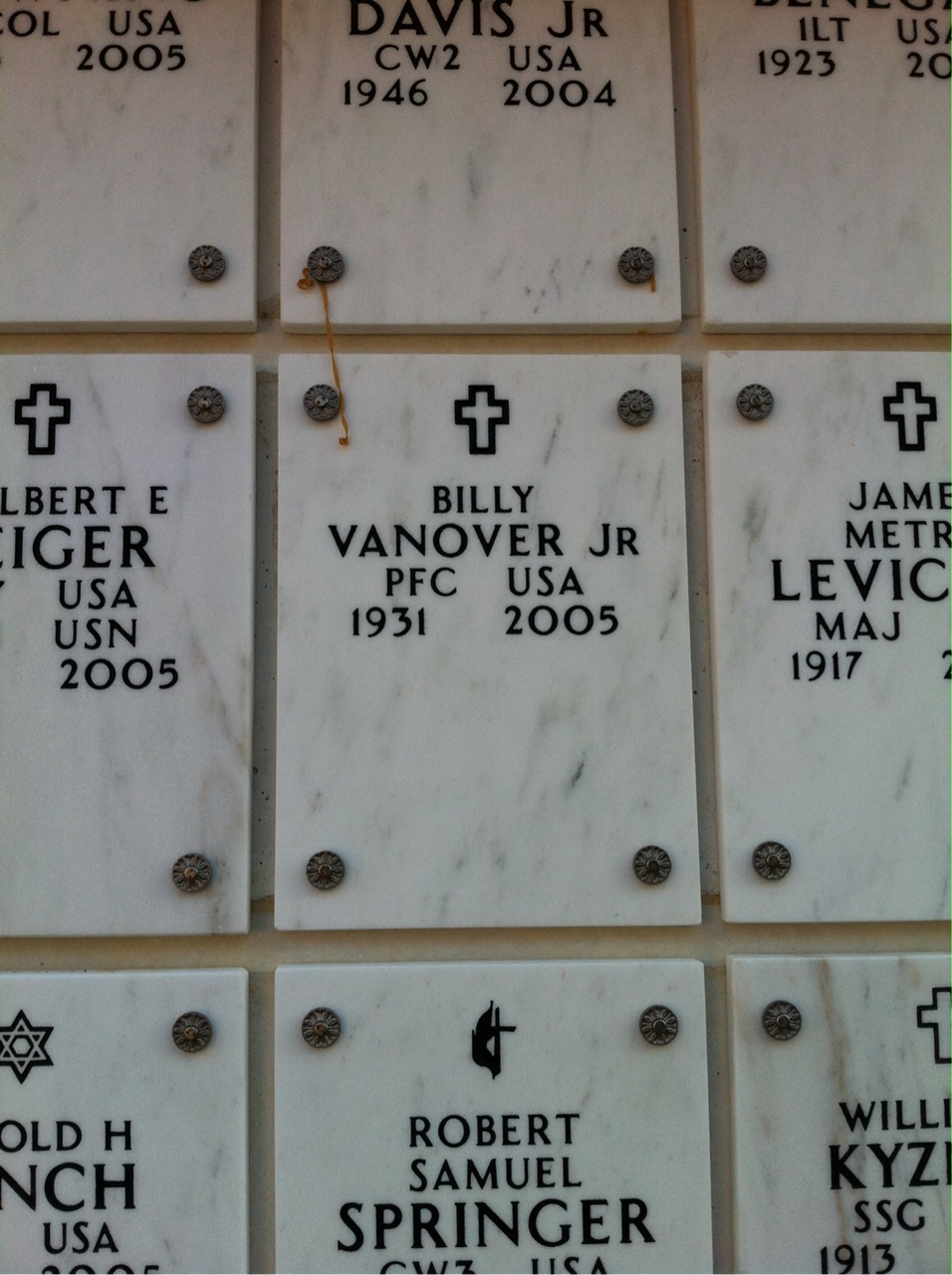 Billy Vanover