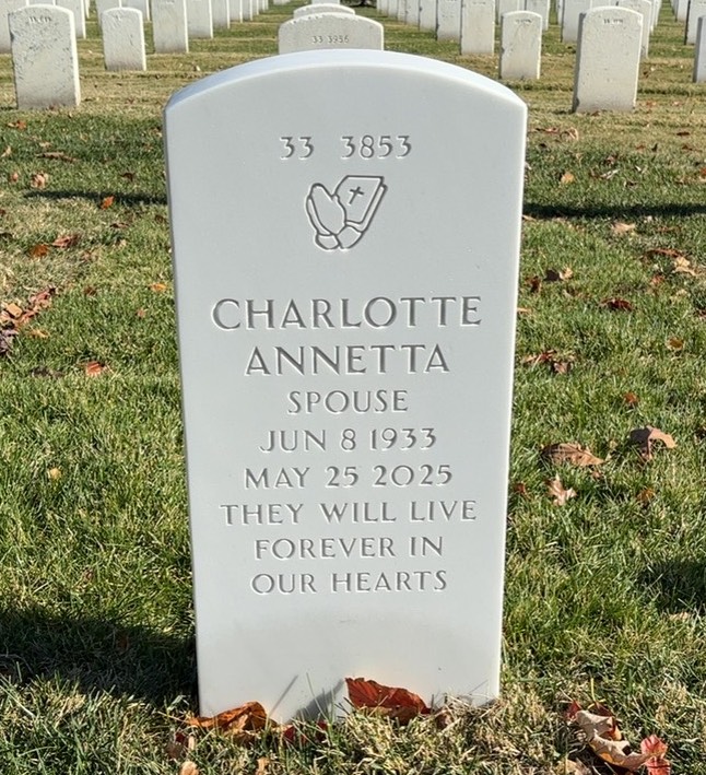 Back of headstone — George Depoy