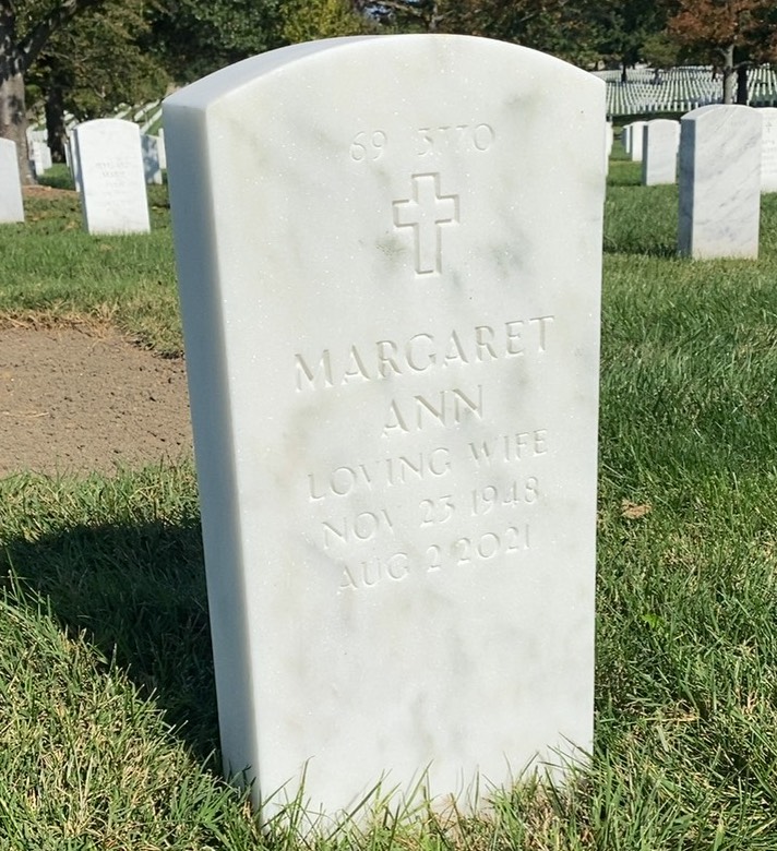 Back of headstone — Michael Ryan