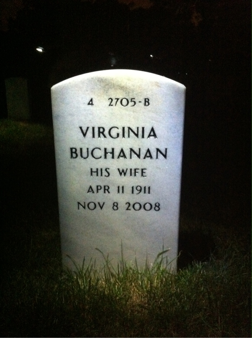 Back of headstone — Lazarous Lewis