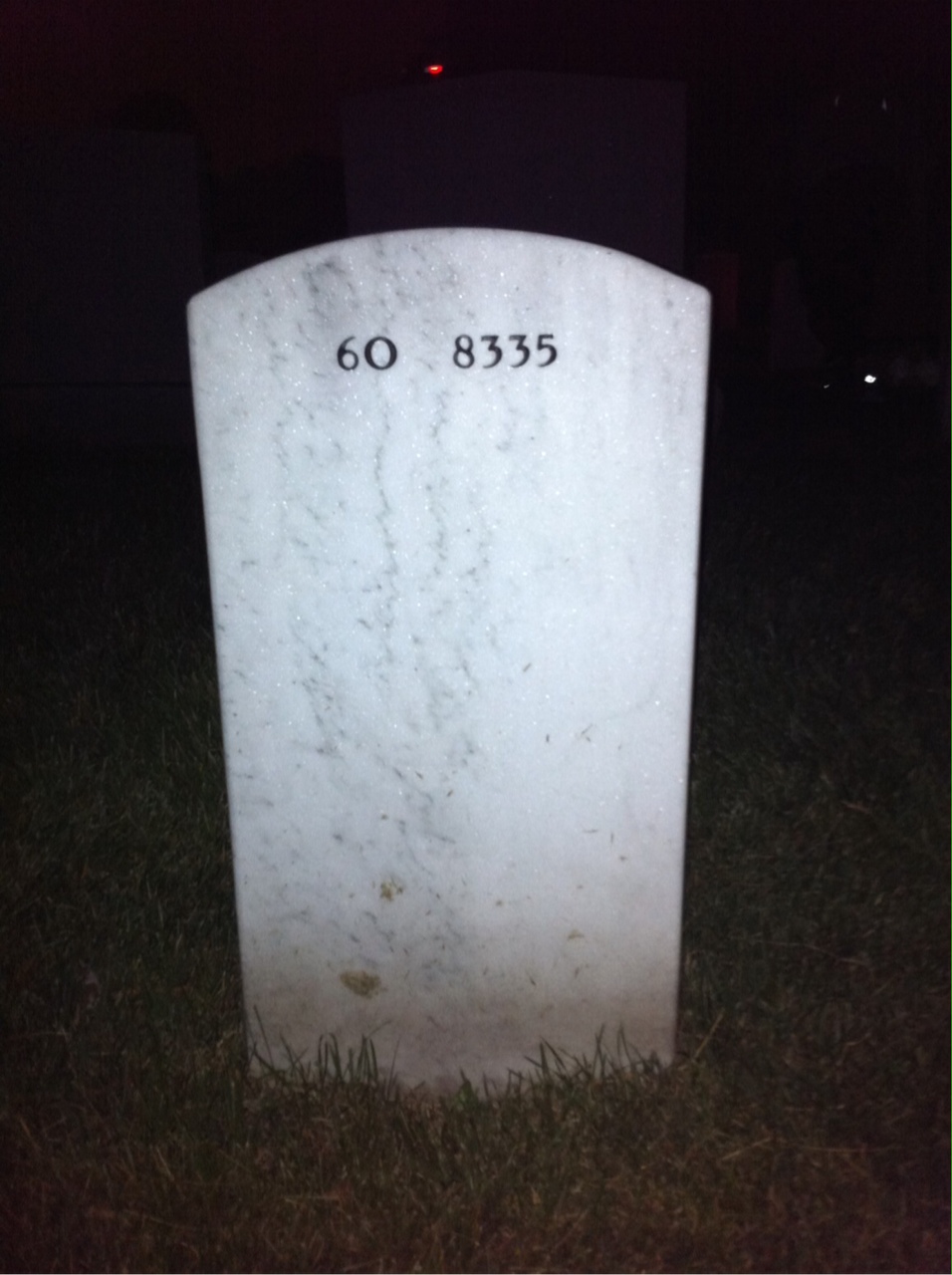 Back of headstone — Michael Pushkar