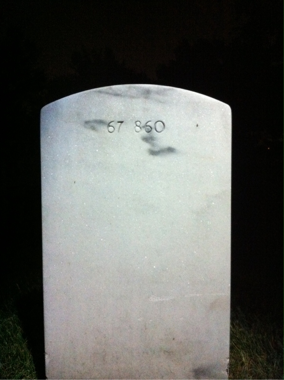 Back of headstone — Edmund Zynda