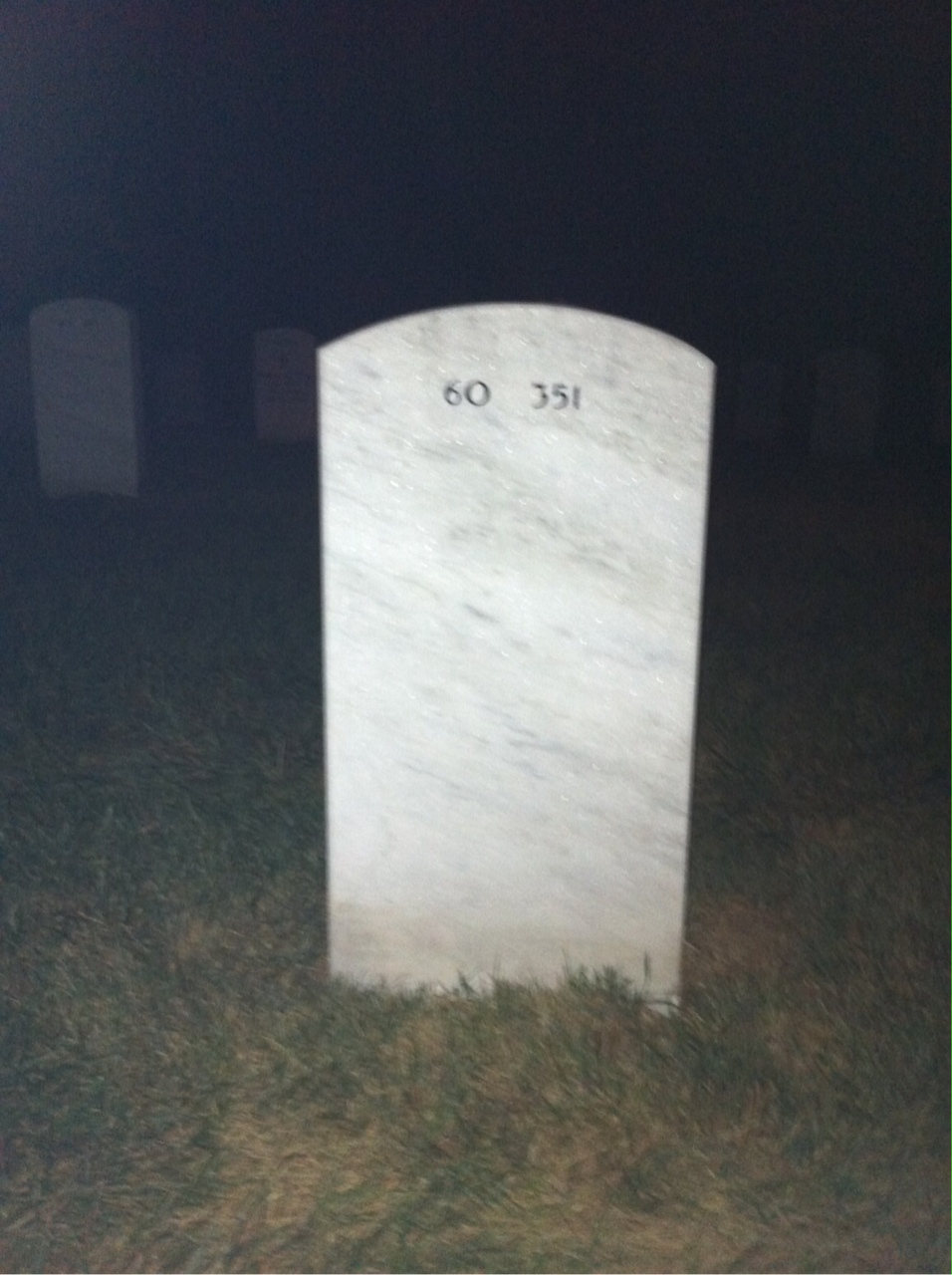 Back of headstone — John Buckley