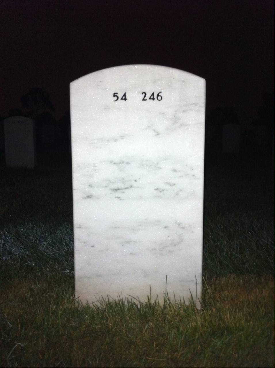 Back of headstone — Michael Sepelyak
