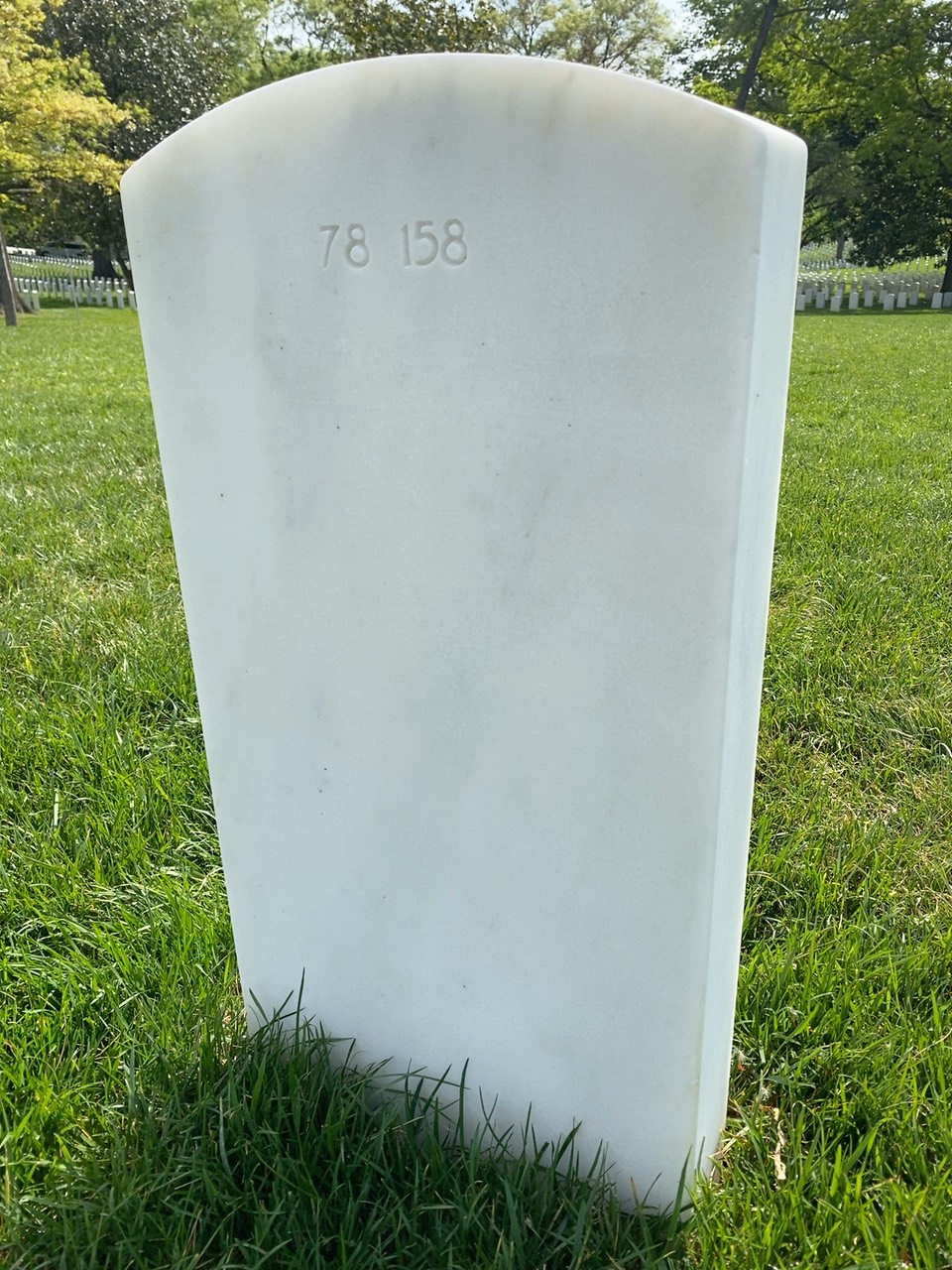 Back of headstone — Leyla Erika Garcia