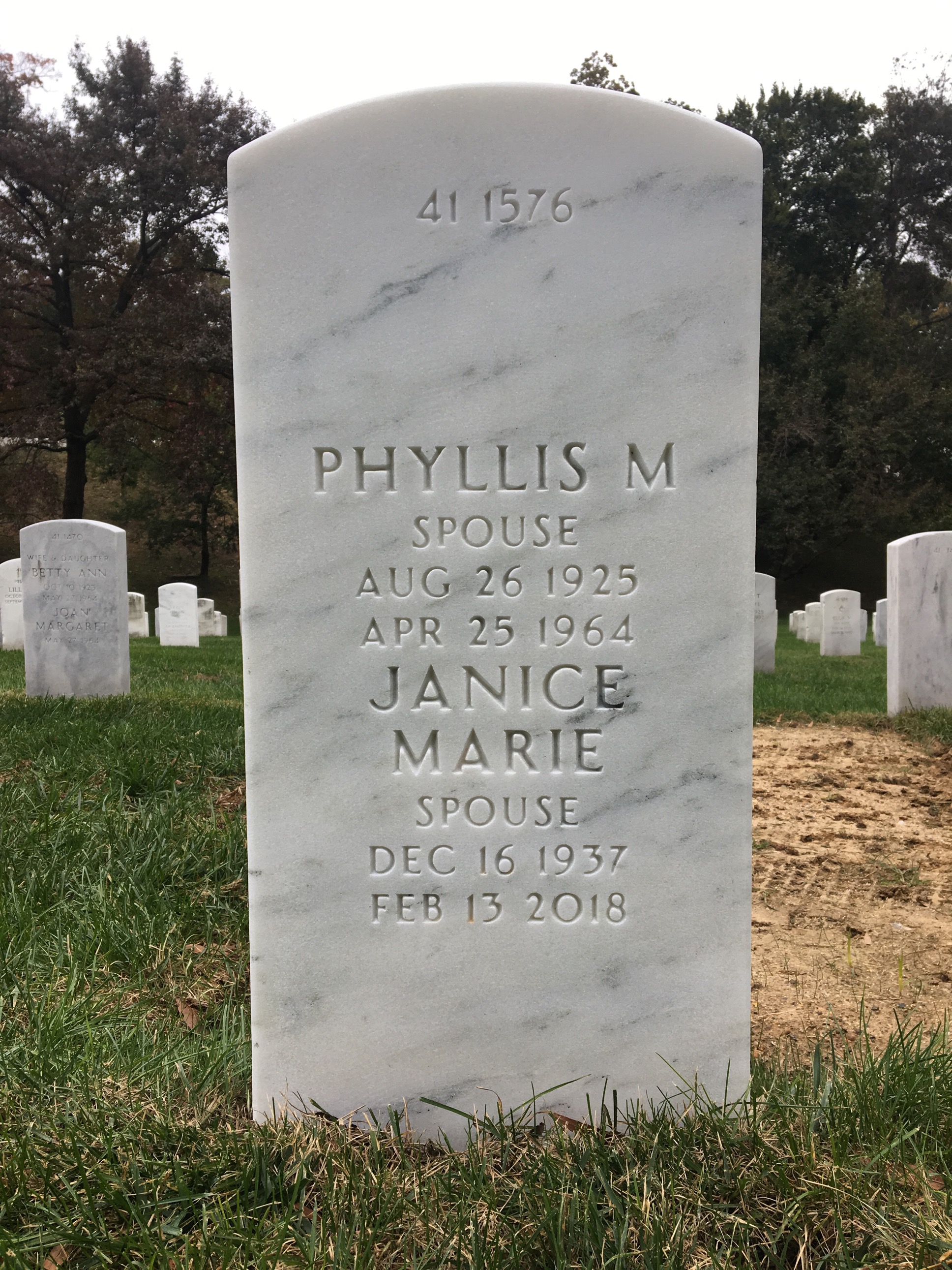 Back of headstone — Edward Mcrorie