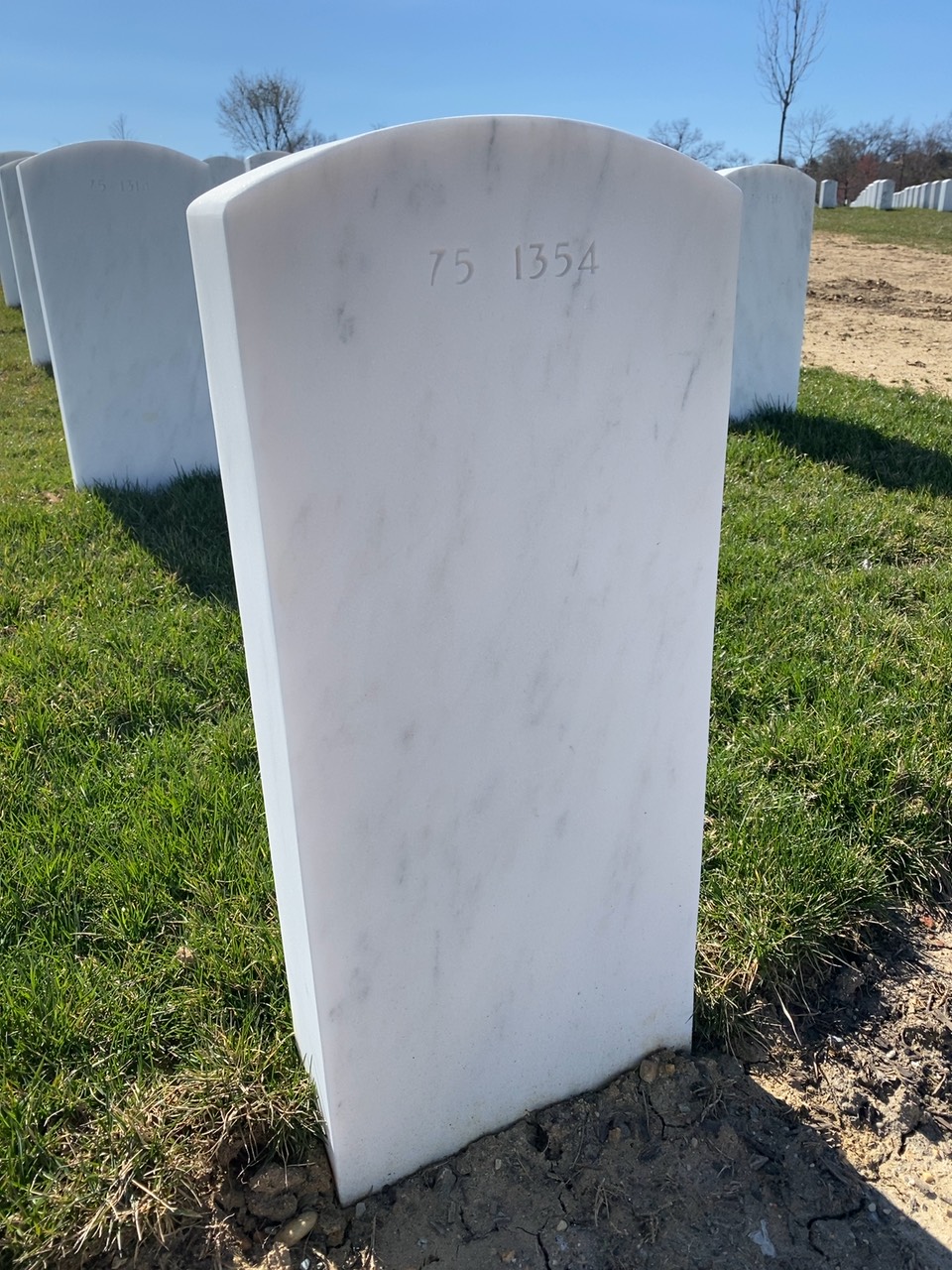 Back of headstone — William Hays Mcgibbeny