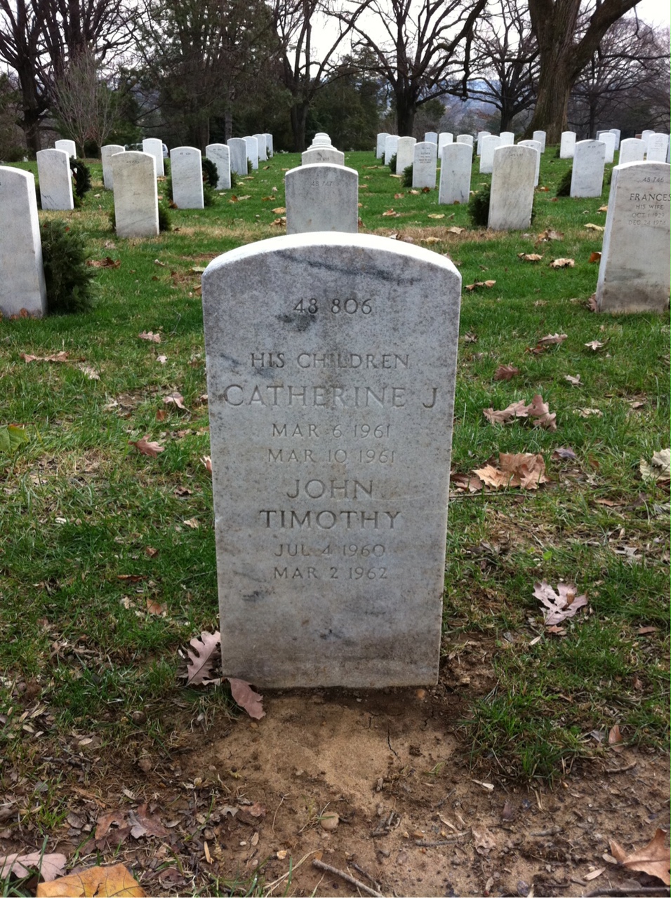 Back of headstone — John Duggan
