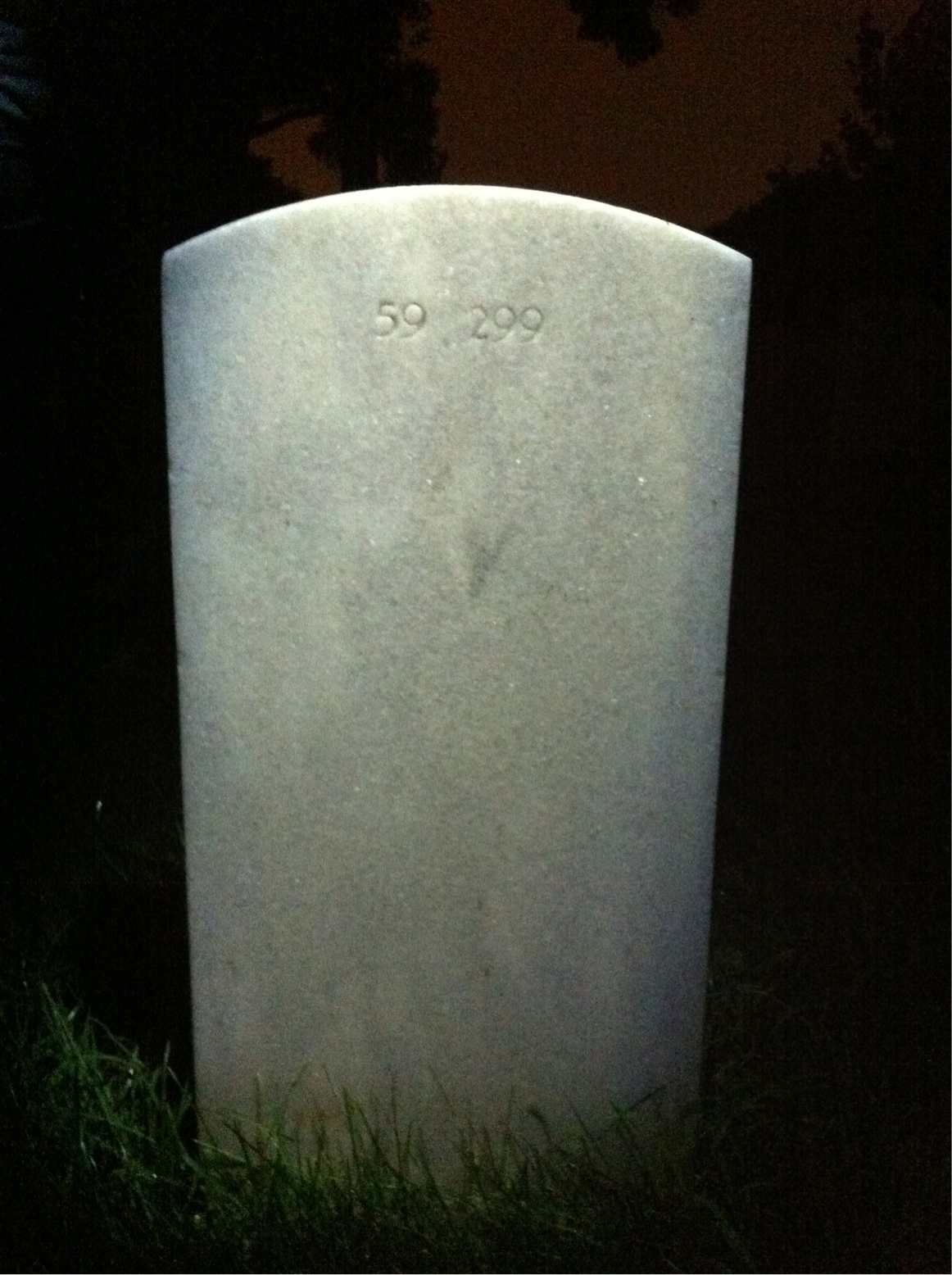 Back of headstone — Rudolph Zygadlo