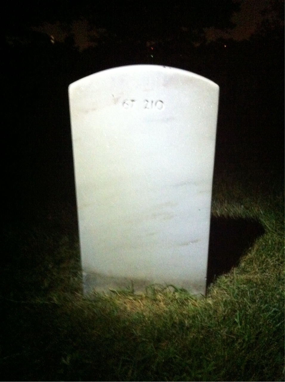 Back of headstone — Emery Balkovic