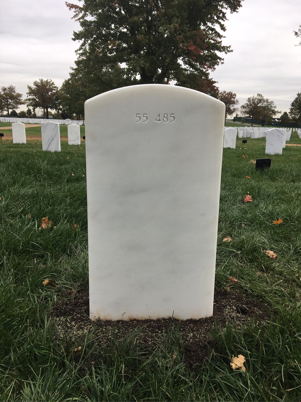 Back of headstone — Robert Morgan