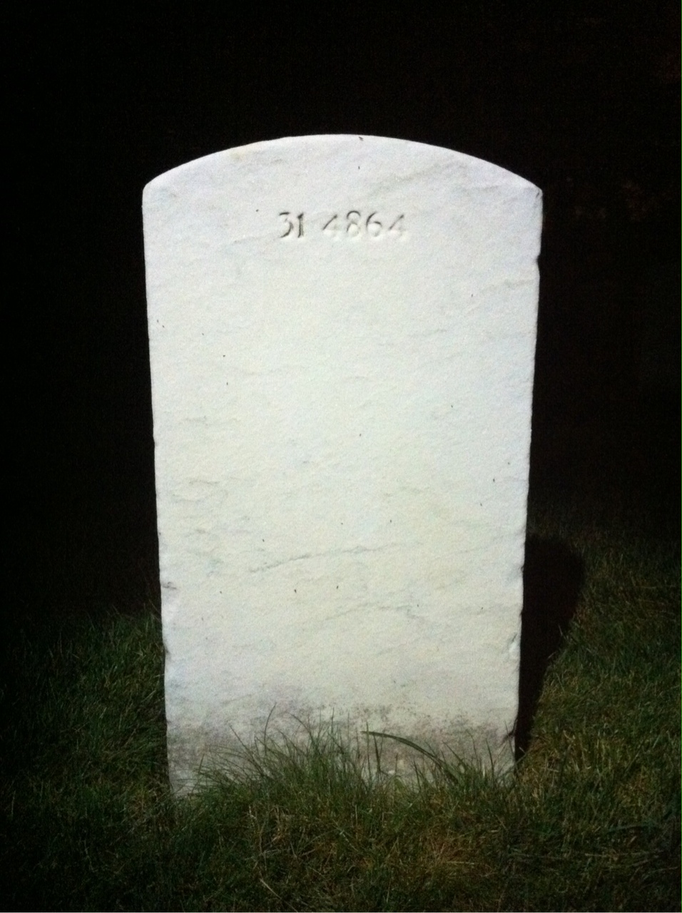 Back of headstone — Willie Miller