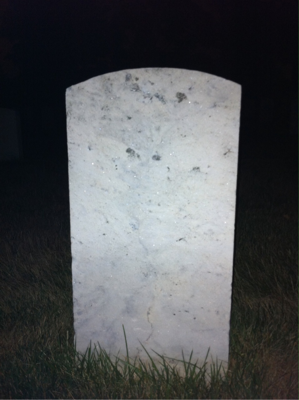 Back of headstone — Robert Murphy