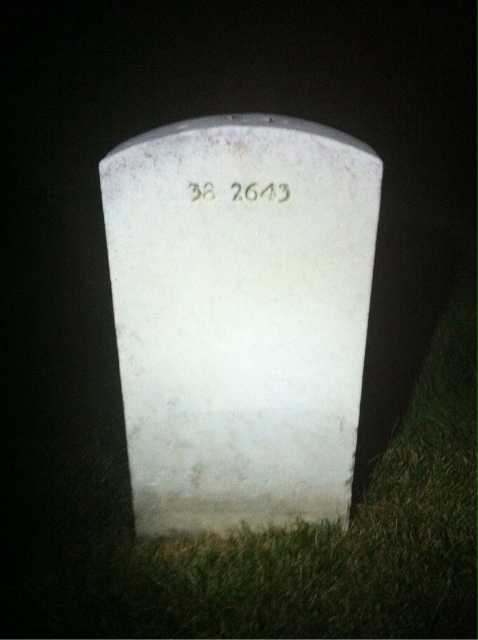 Back of headstone — Robert Duvall