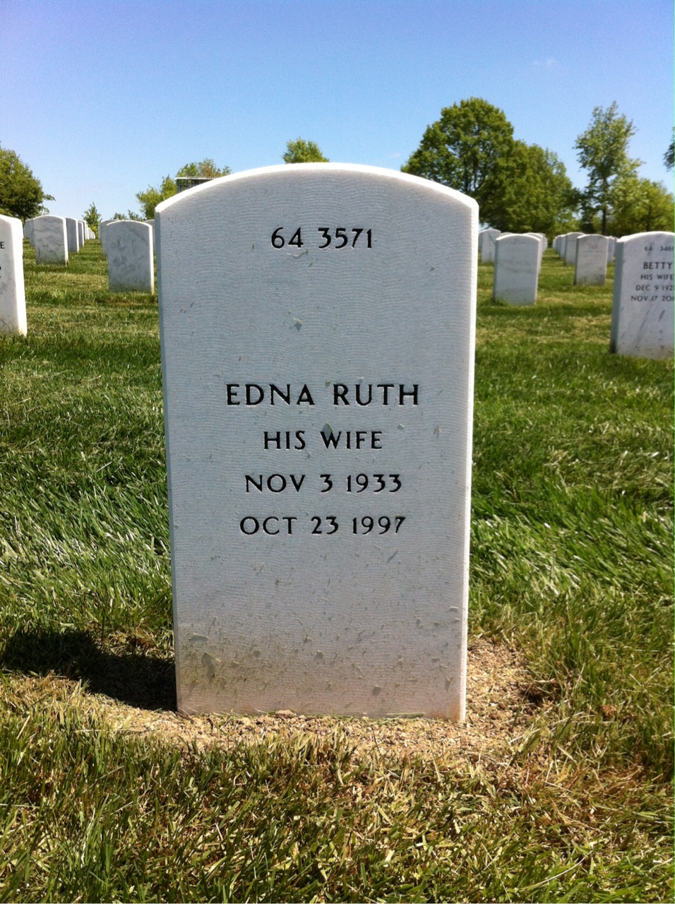 Back of headstone — Steven Comerford