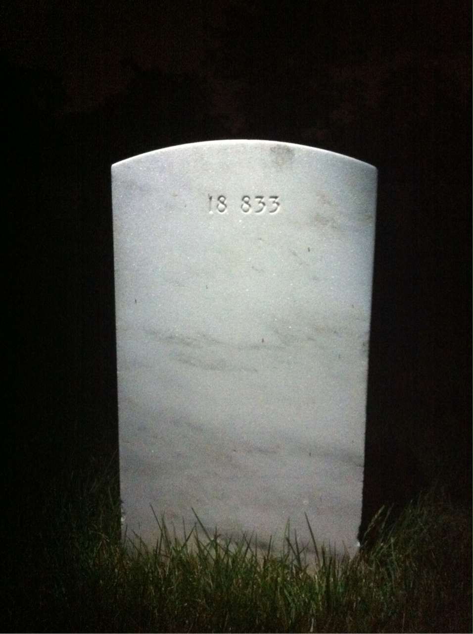 Back of headstone — Frank Mienkwicz