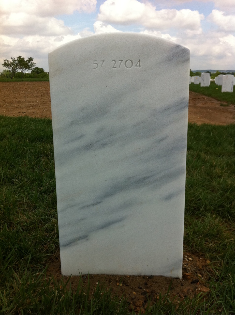 Back of headstone — Roderick Edward Gillis