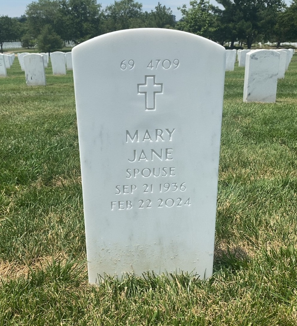 Back of headstone — Carl Thomas