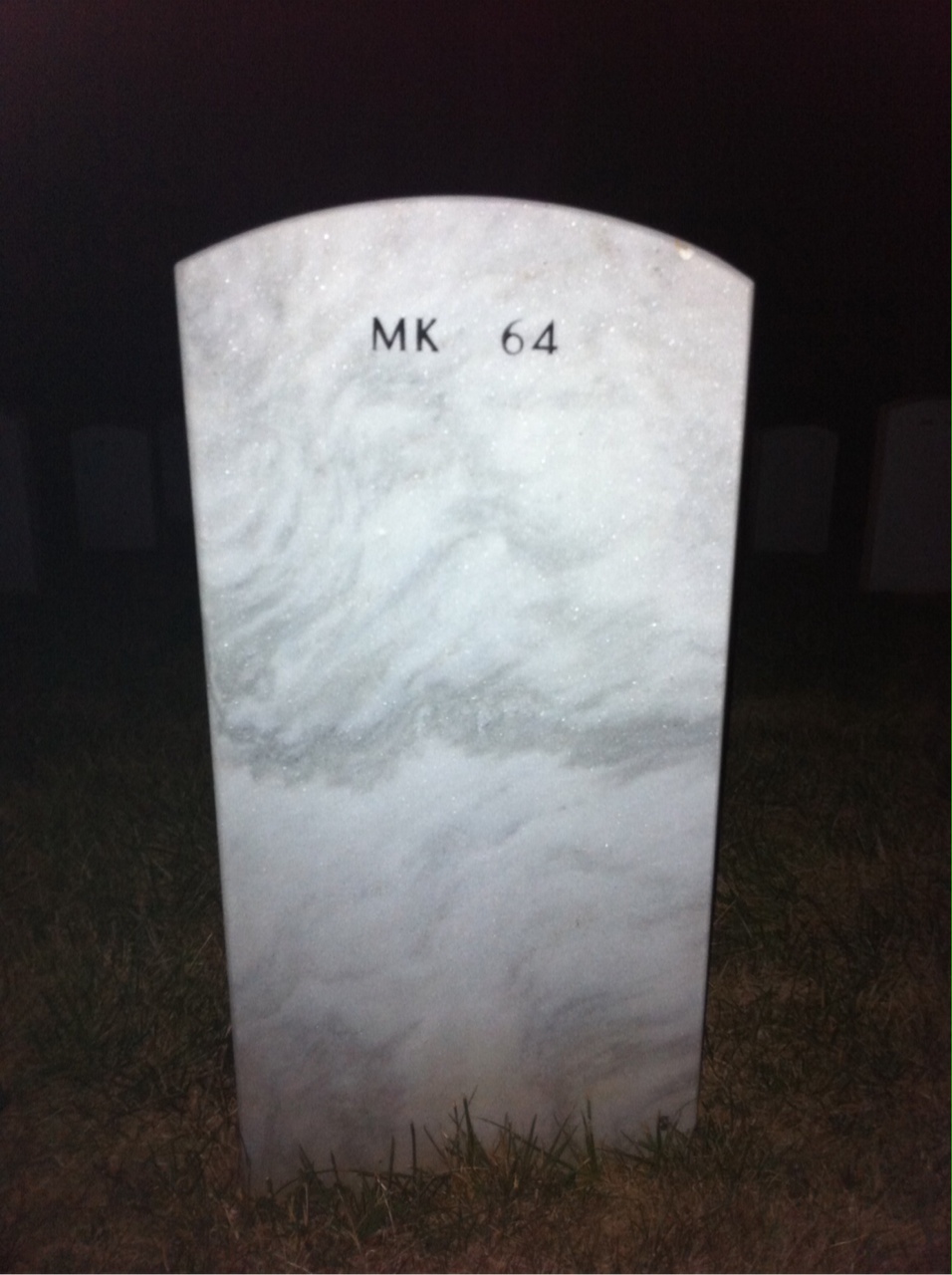 Back of headstone — Robert Belcher