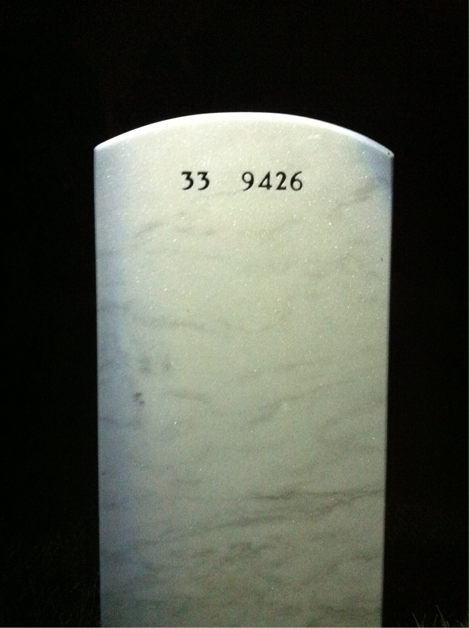 Back of headstone — Joseph Jaszak