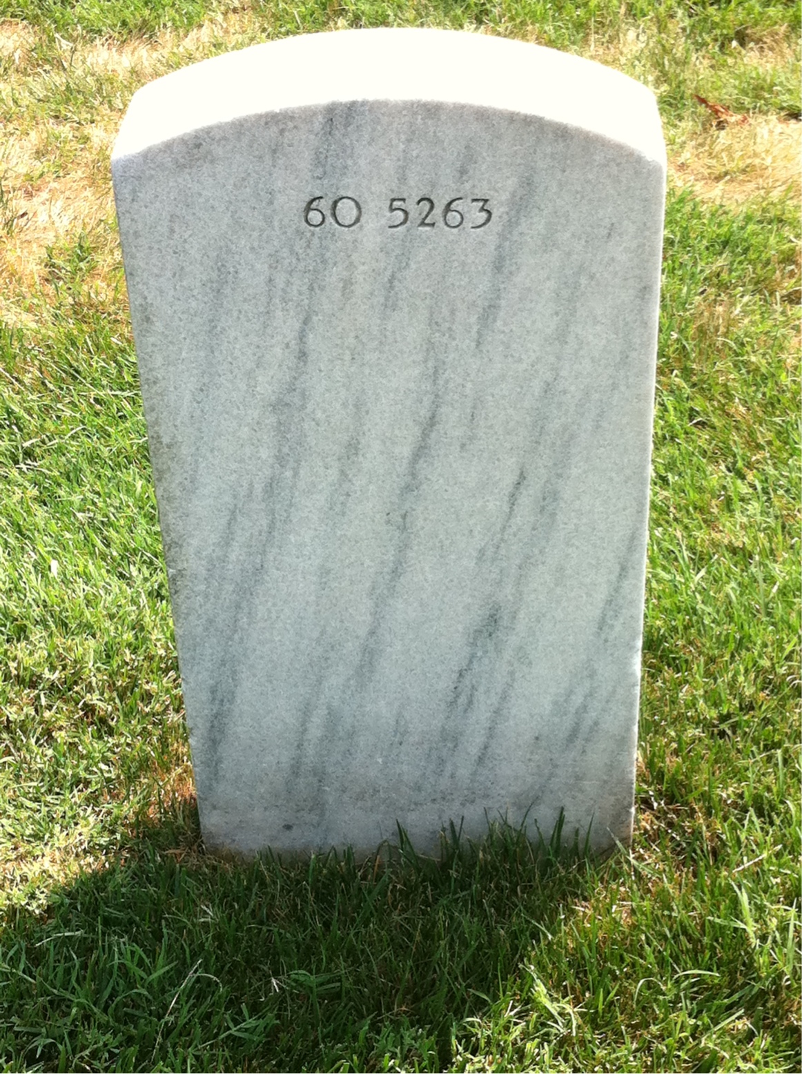 Back of headstone — Elijah Millsap