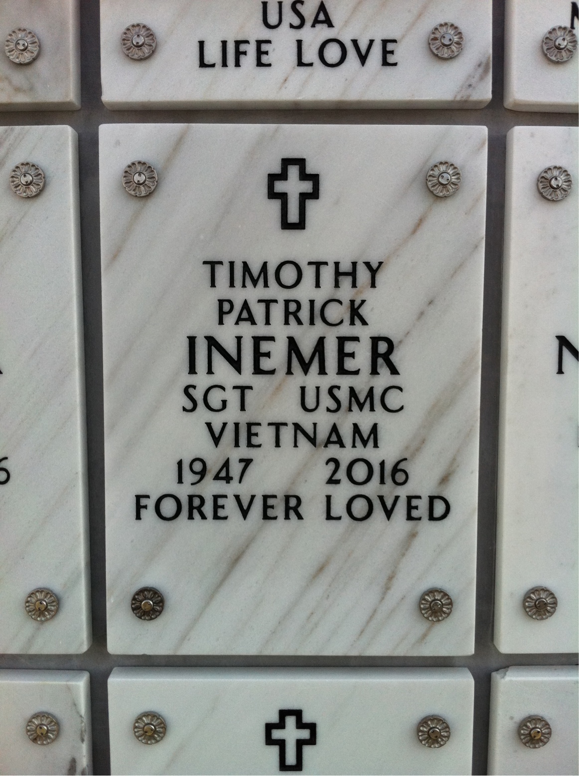 Timothy P Inemer