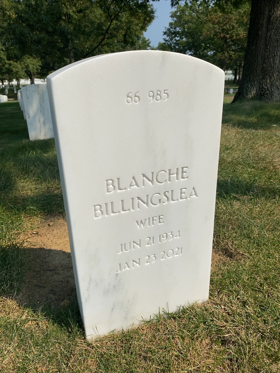 Back of headstone — Charles Gildart