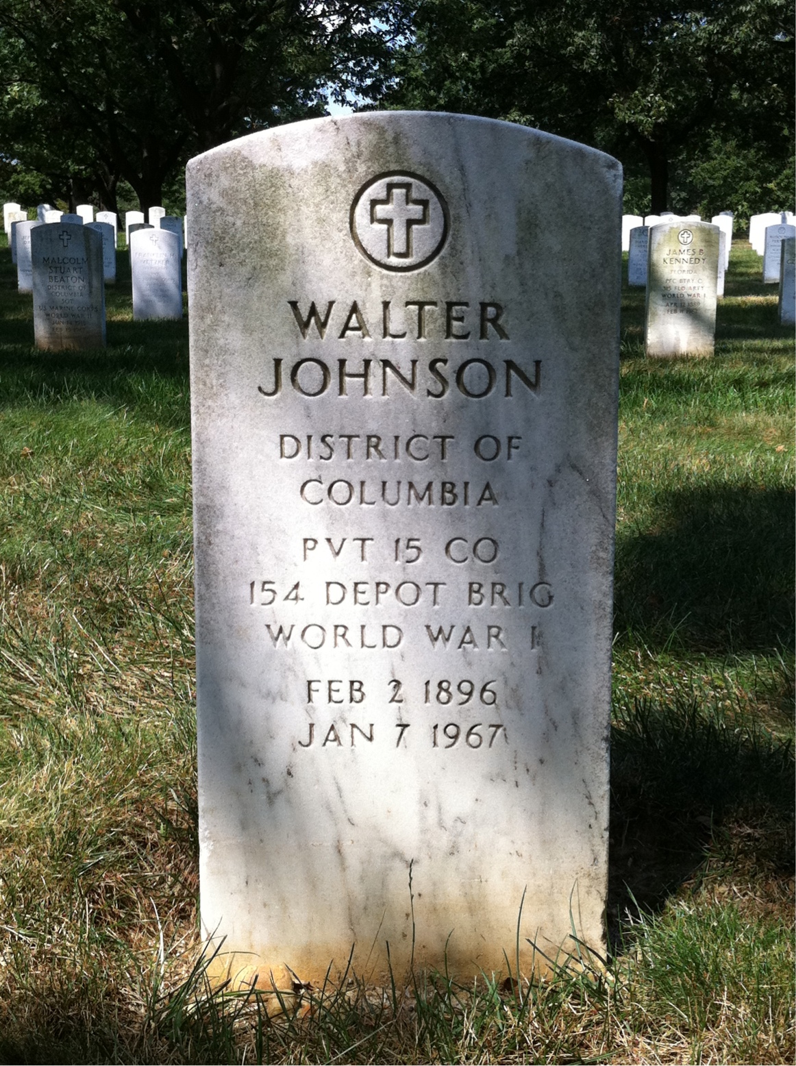 Walter F Johnson