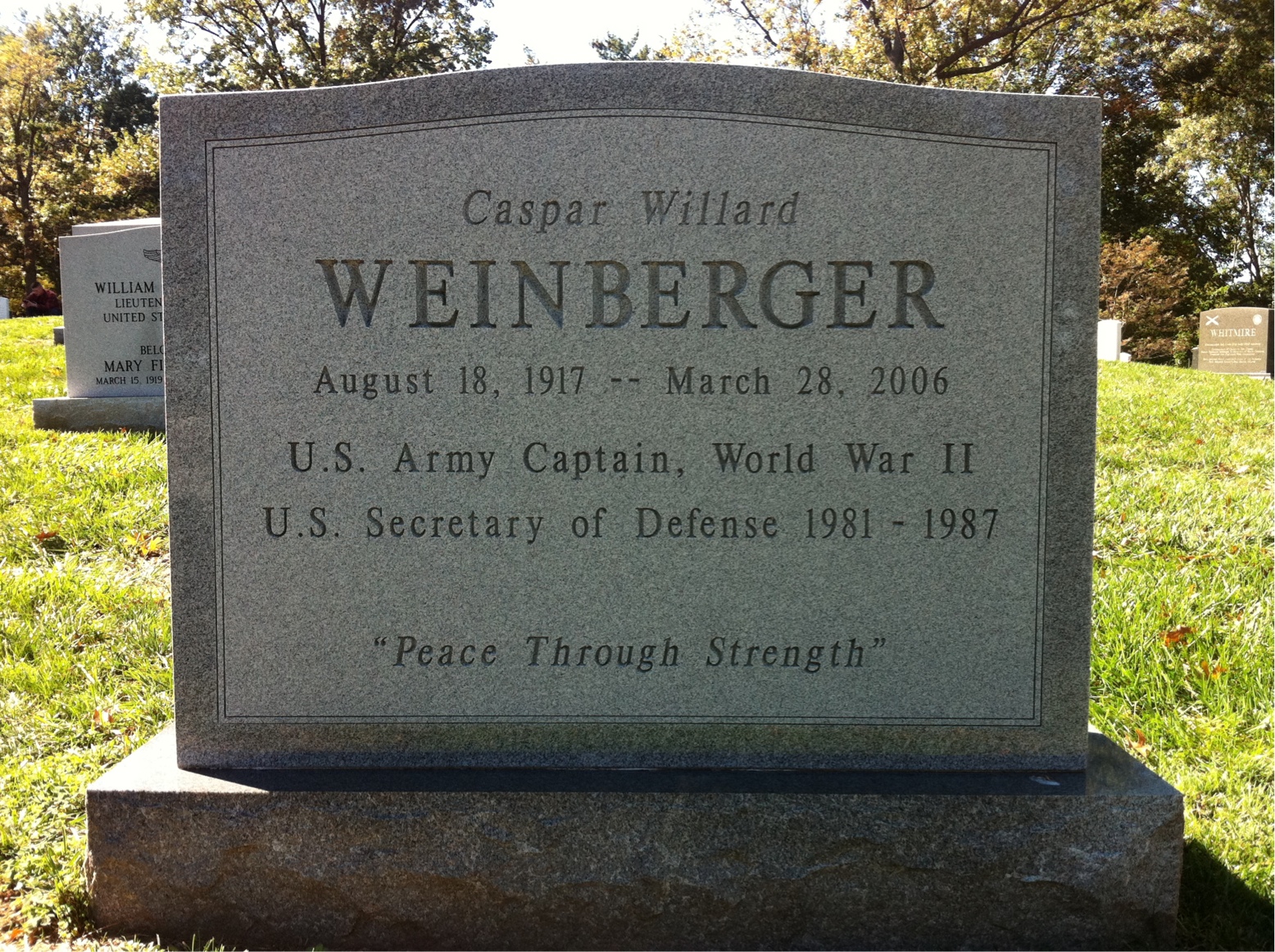 Caspar Weinberger