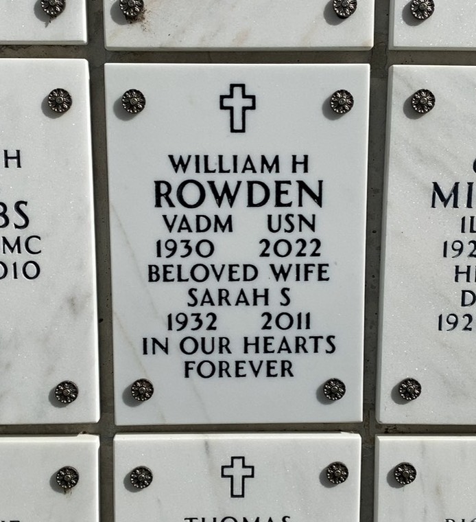 William H Rowden