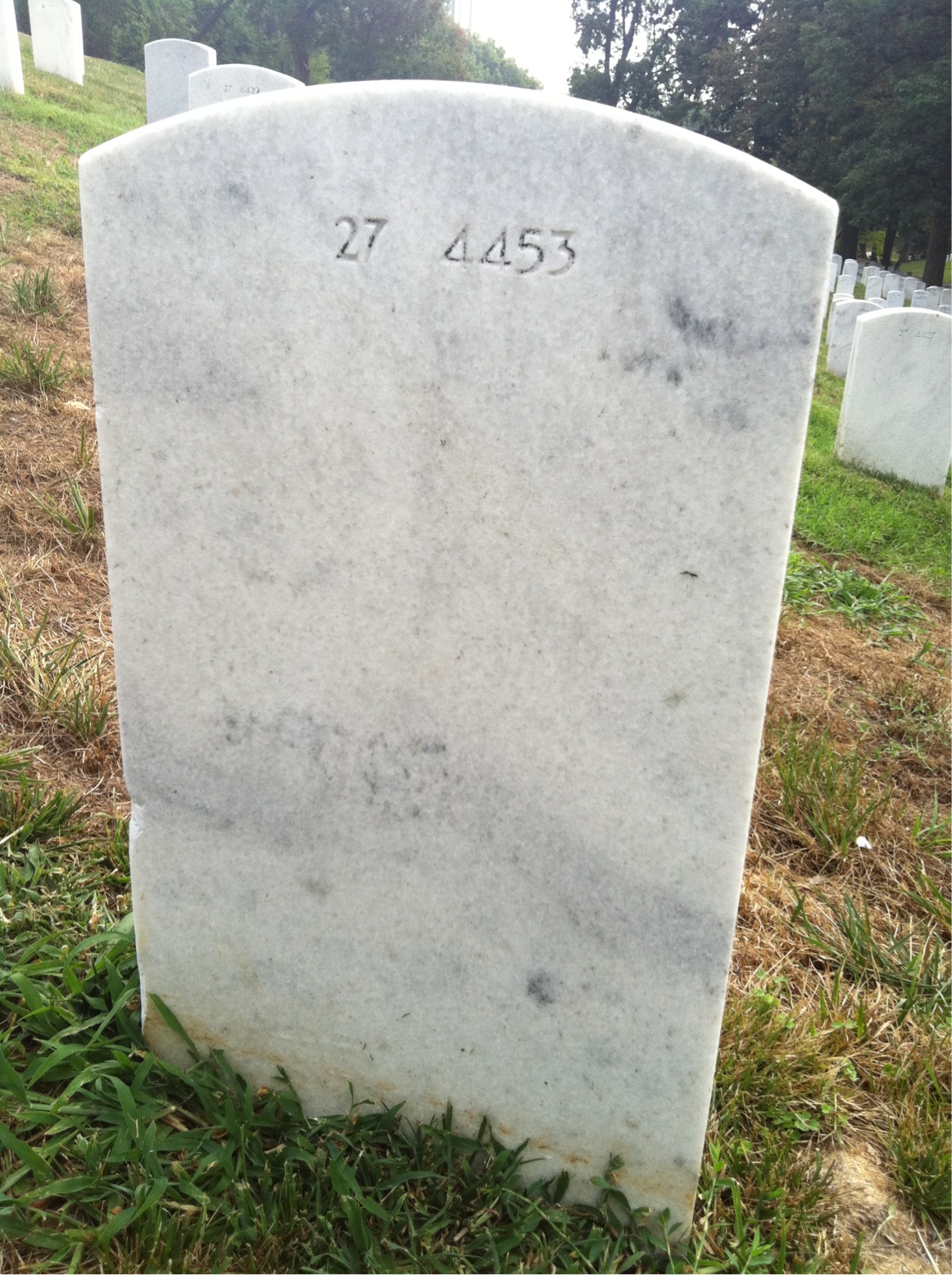 Headstone of Unknown Unknown