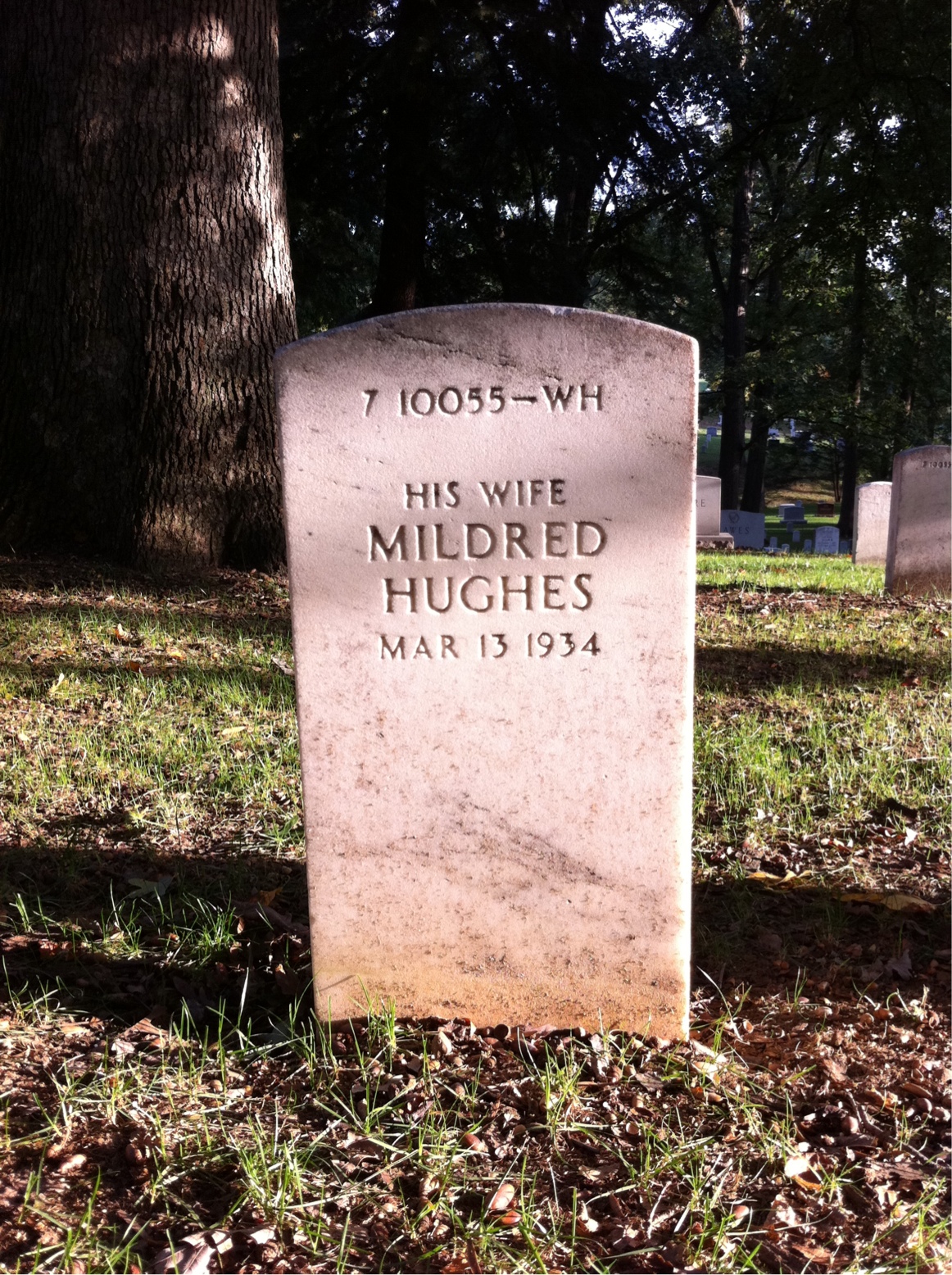 Back of headstone — William Libby