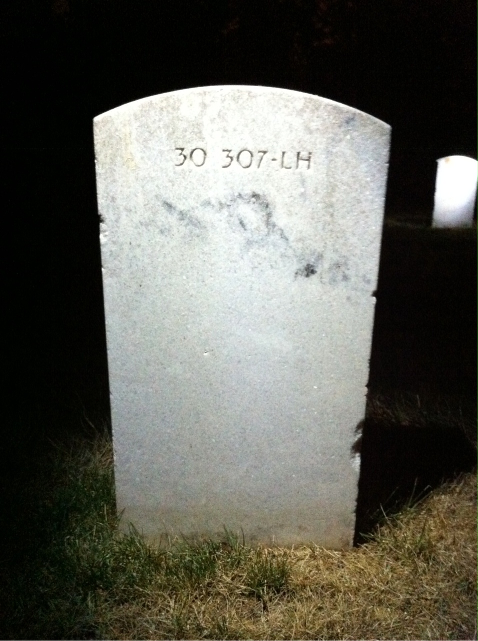 Back of headstone — Rose Bennison