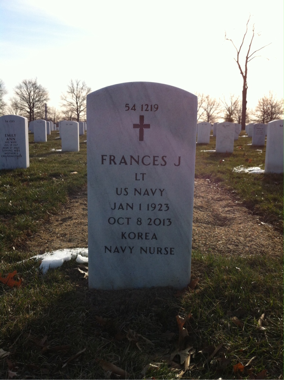 Back of headstone — Paul Witte