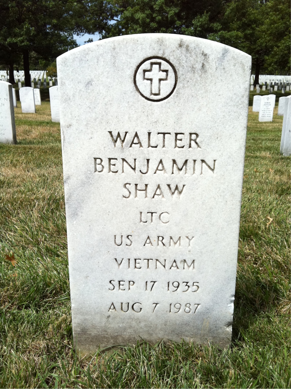 Walter Benjamin Shaw