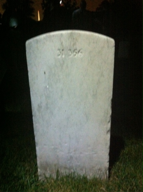 Back of headstone — Paul Adolph