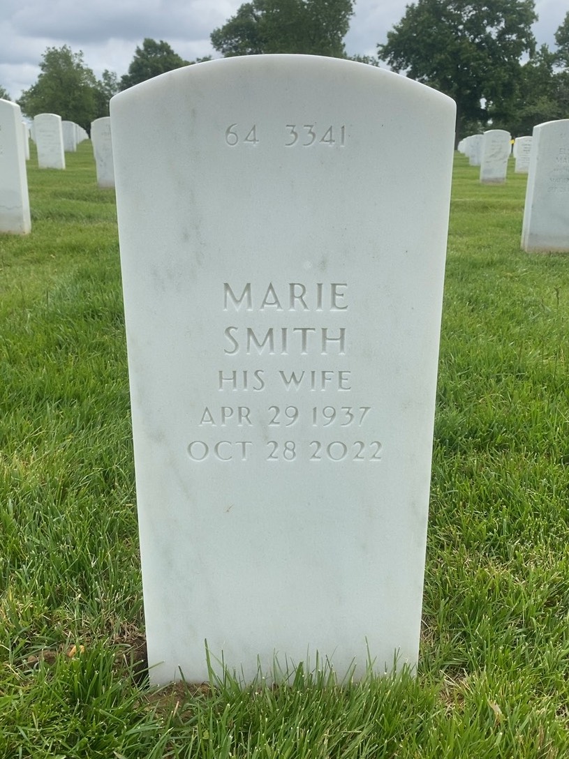 Back of headstone — John Davidson