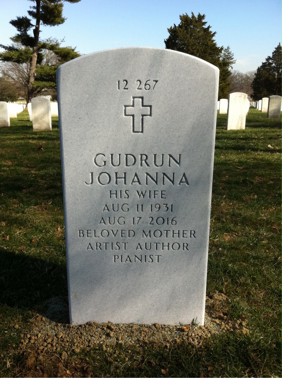 Back of headstone — Zachary Everett