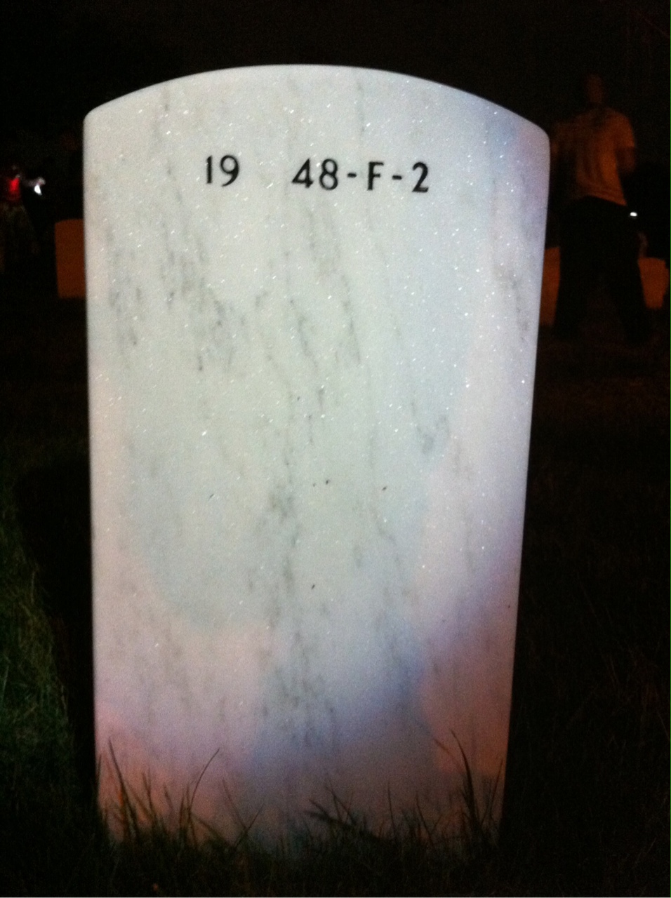 Back of headstone — Edward Jones