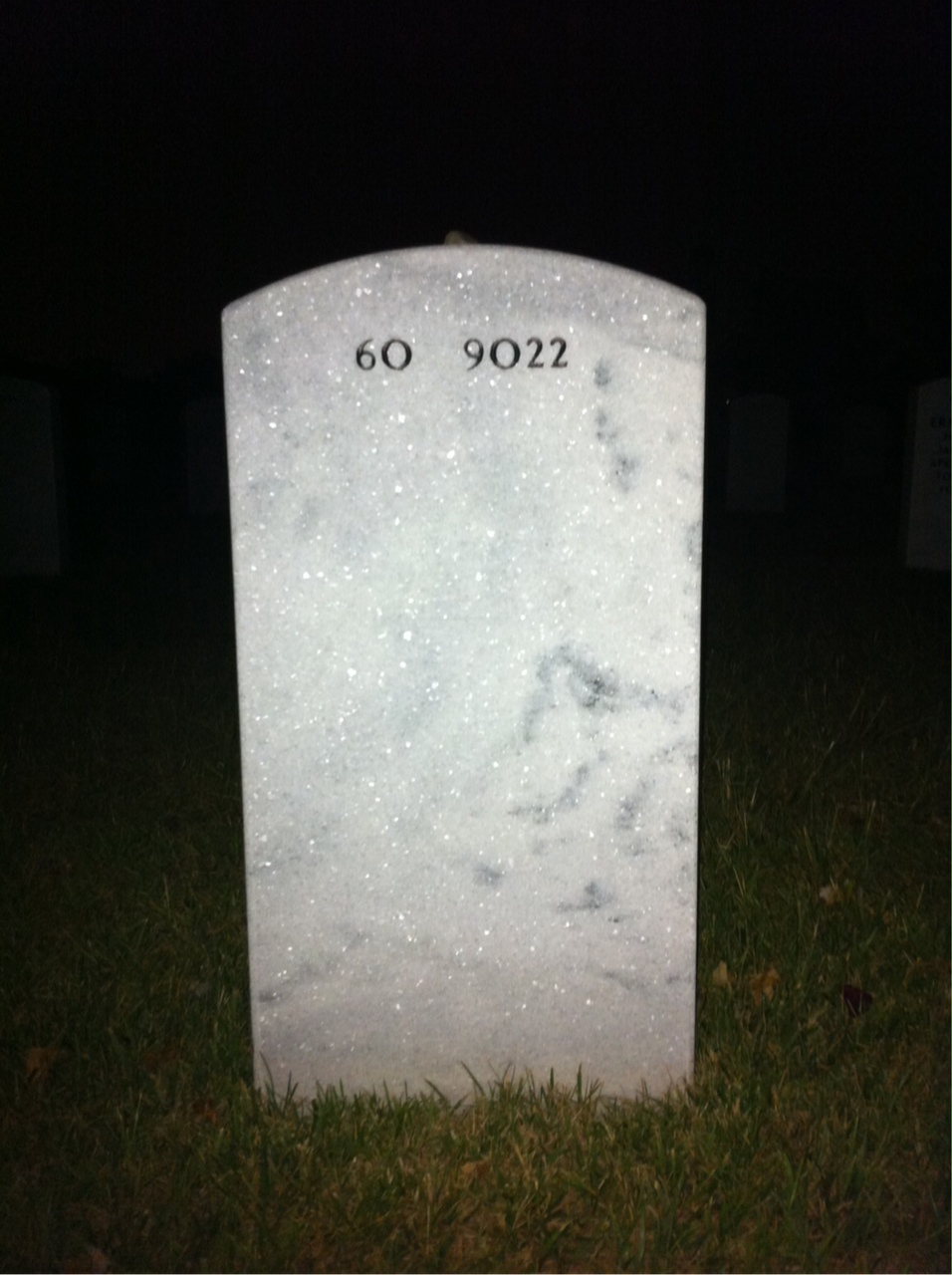 Back of headstone — Henry Jonas