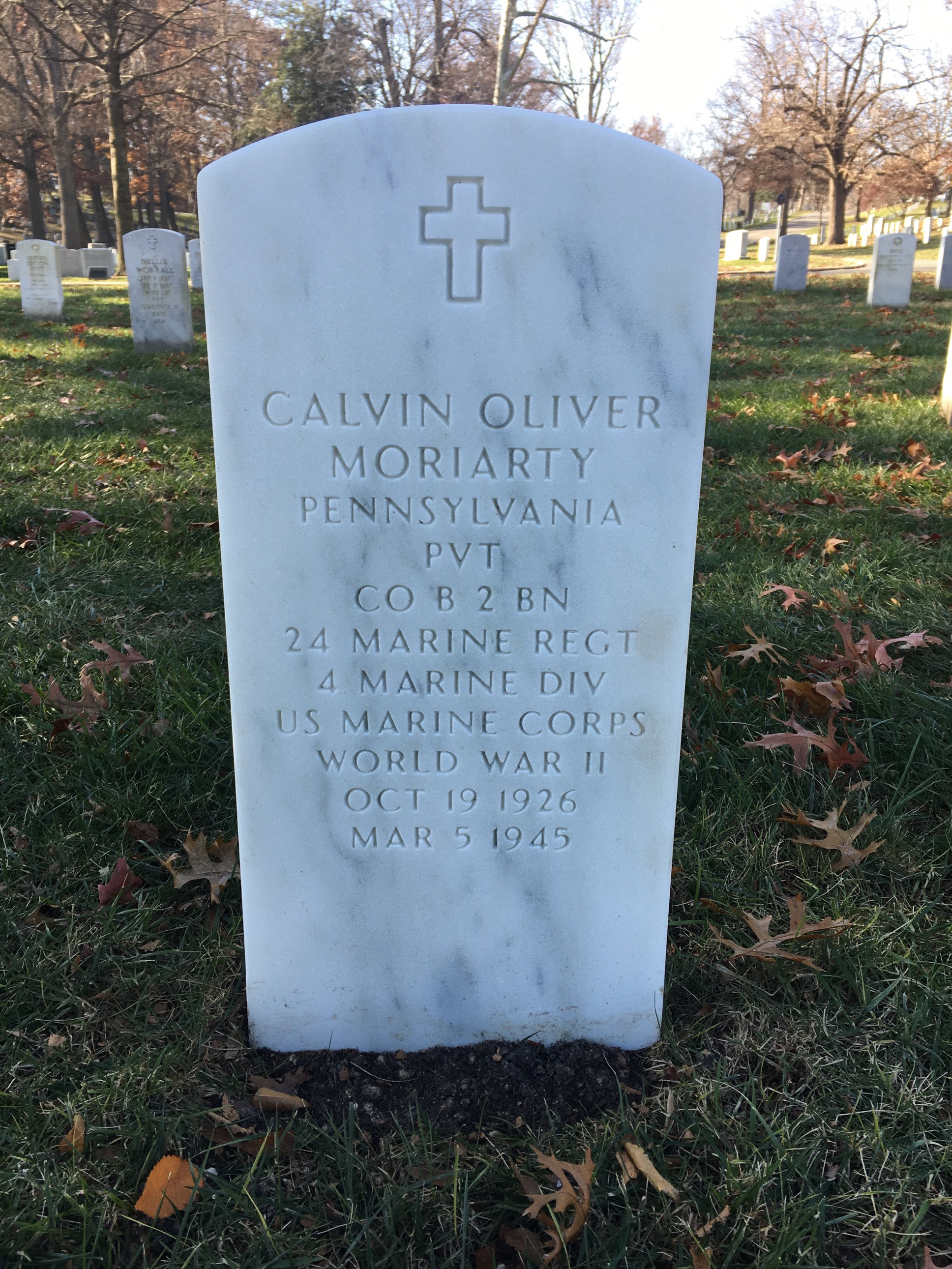 Calvin Moriarty