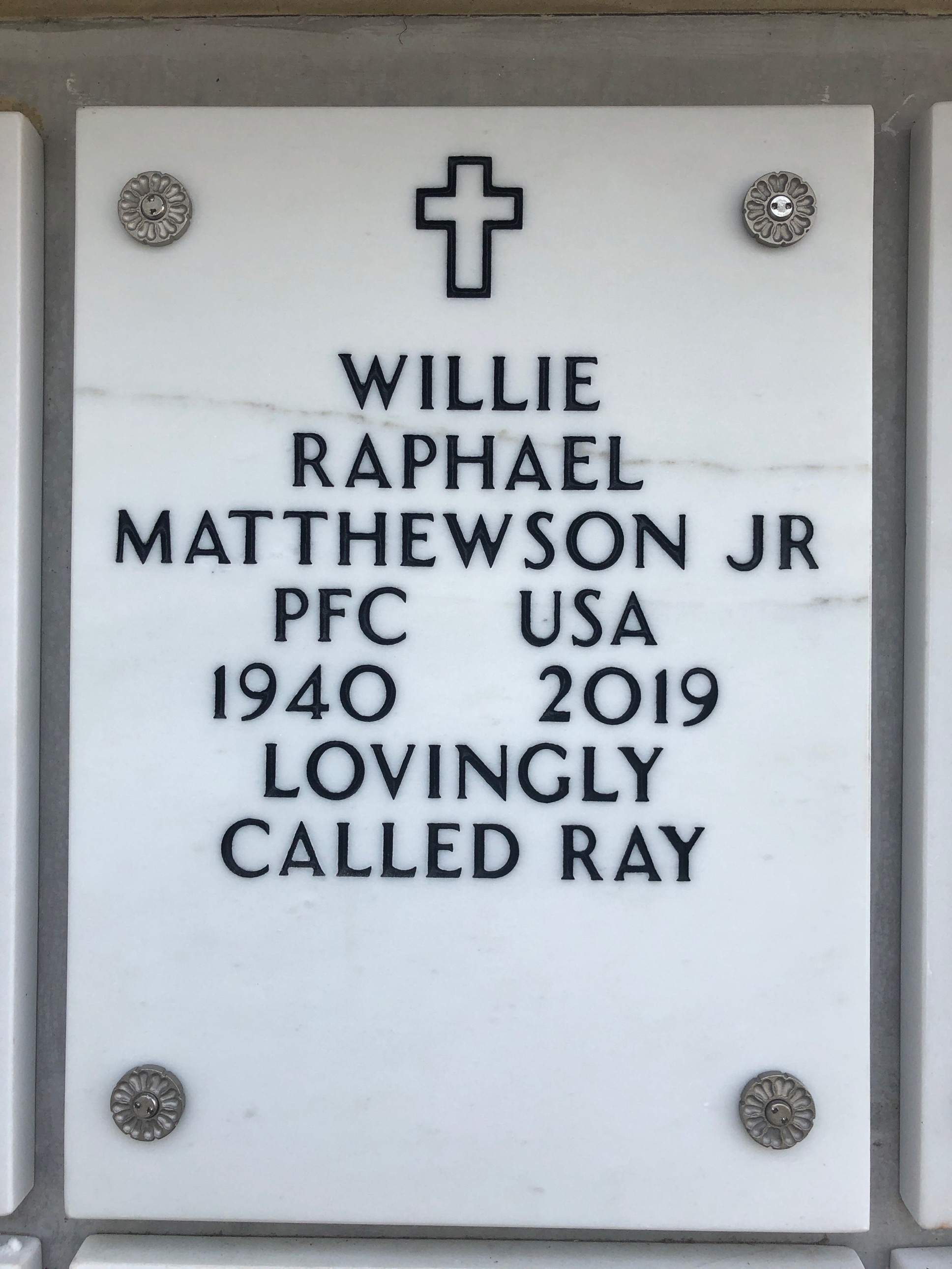 Willie Raphael Matthewson