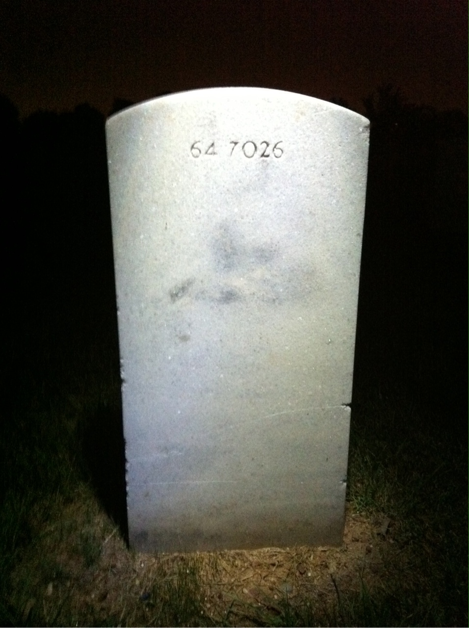 Back of headstone — Denise Andrews