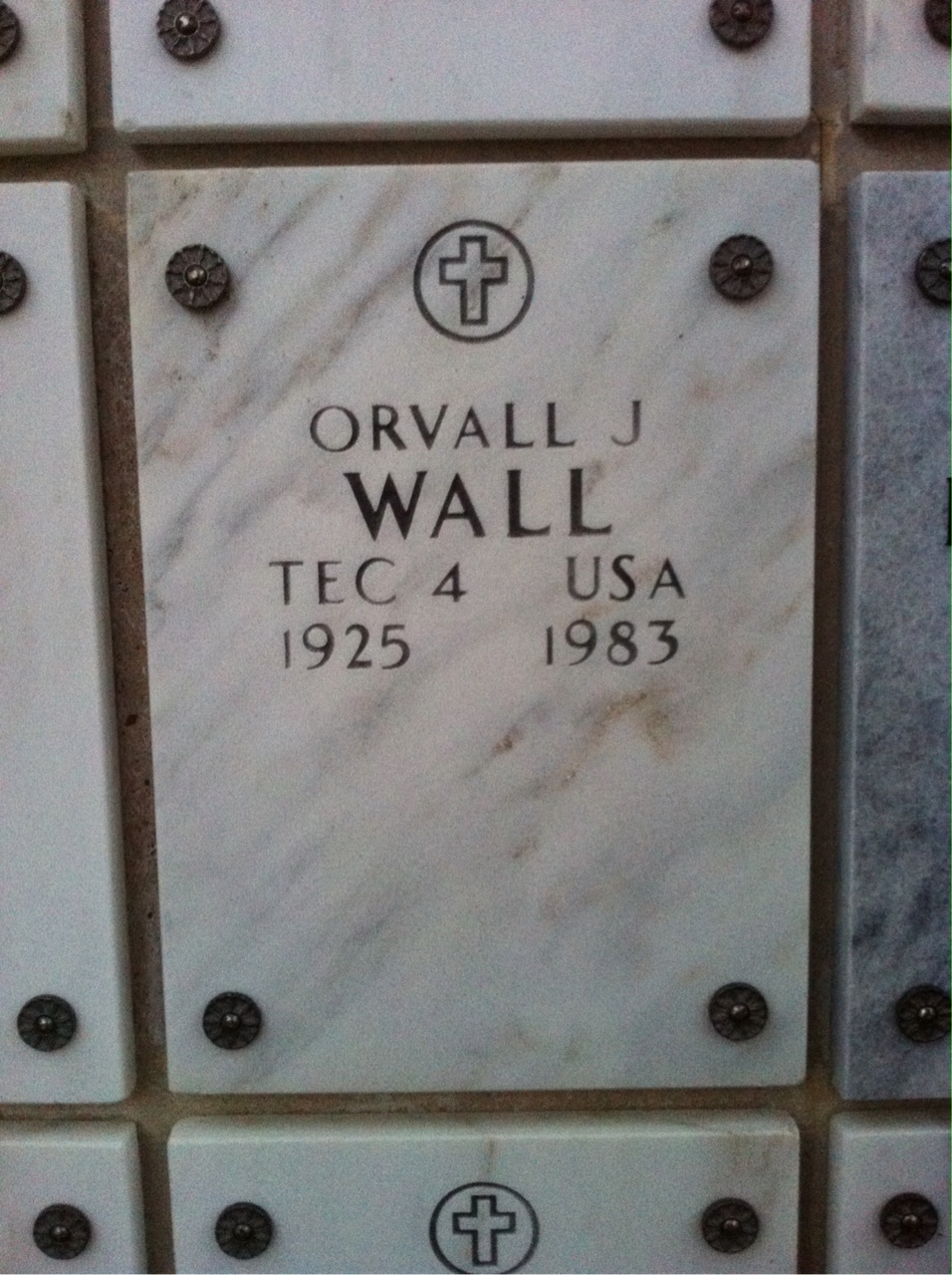 Orvall J Wall
