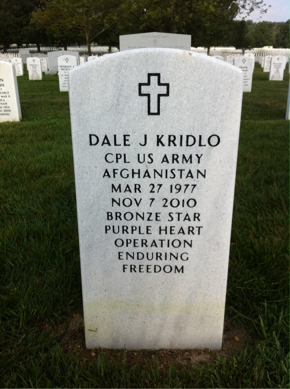 Dale J Kridlo