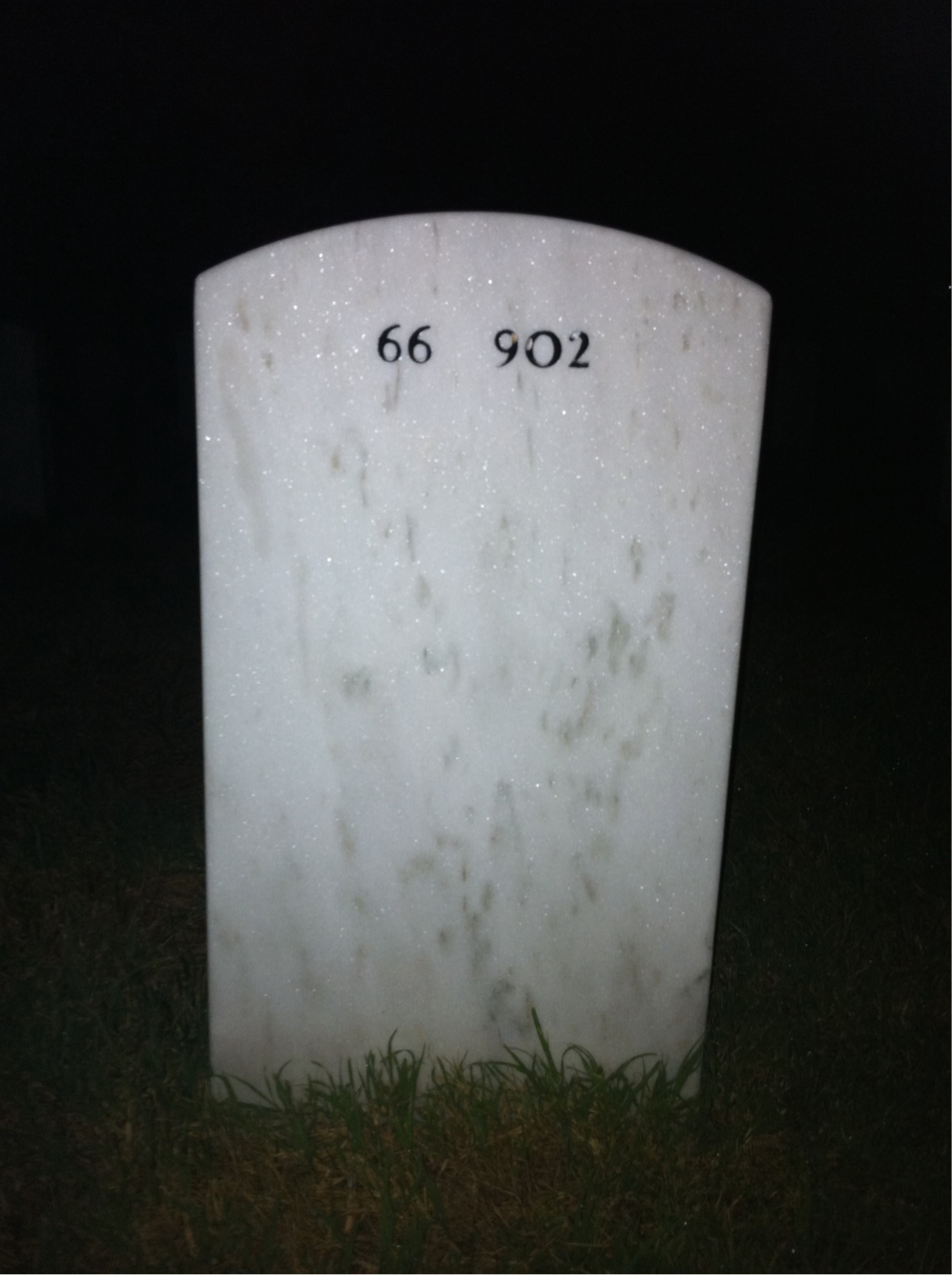 Back of headstone — Bruce Maclachlan