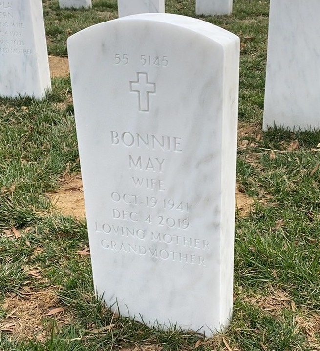 Back of headstone — Young Chang Ha