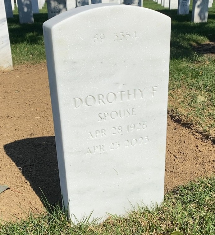 Back of headstone — Crispin Hernandez