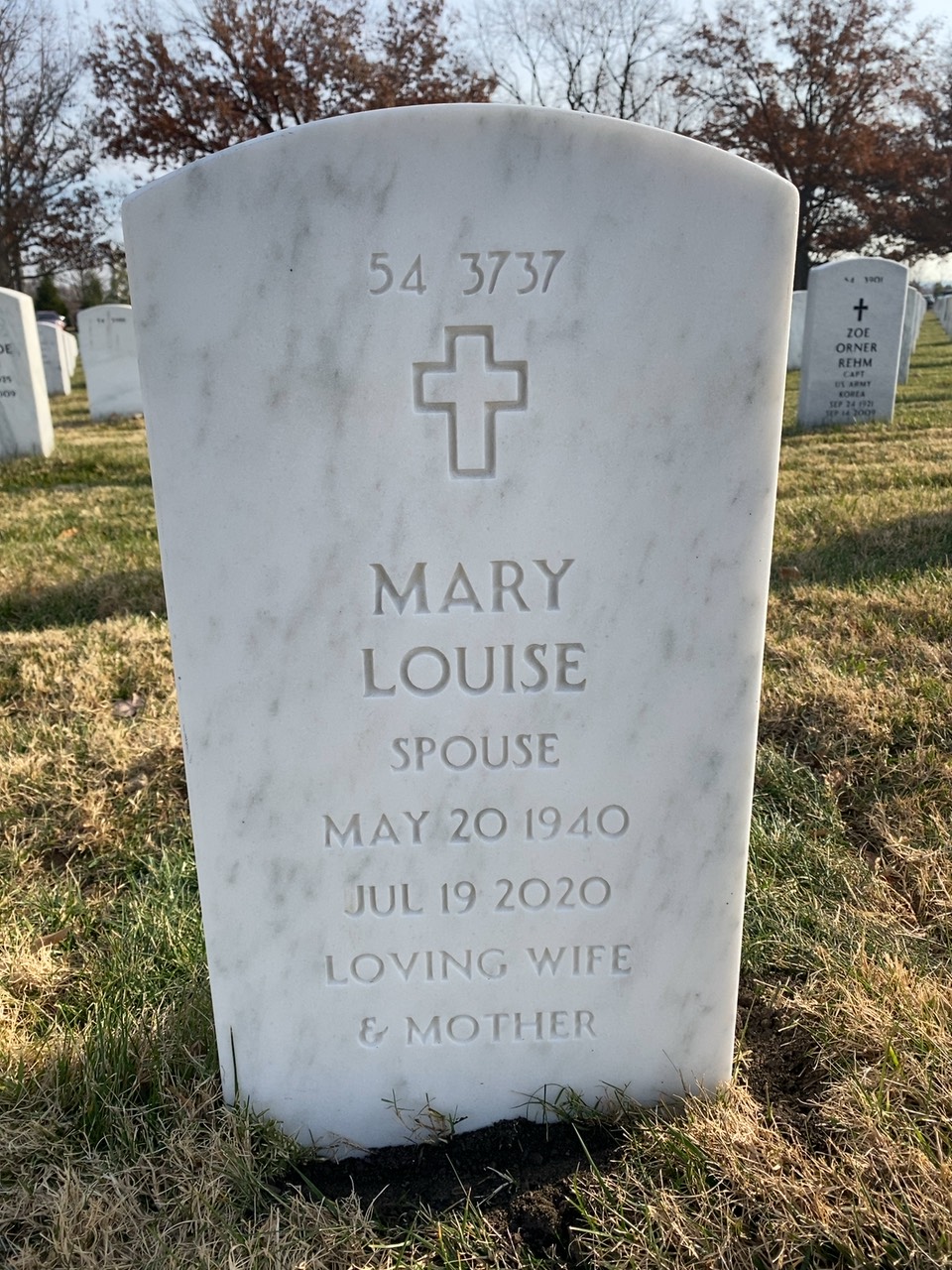 Back of headstone — Paul Roberson