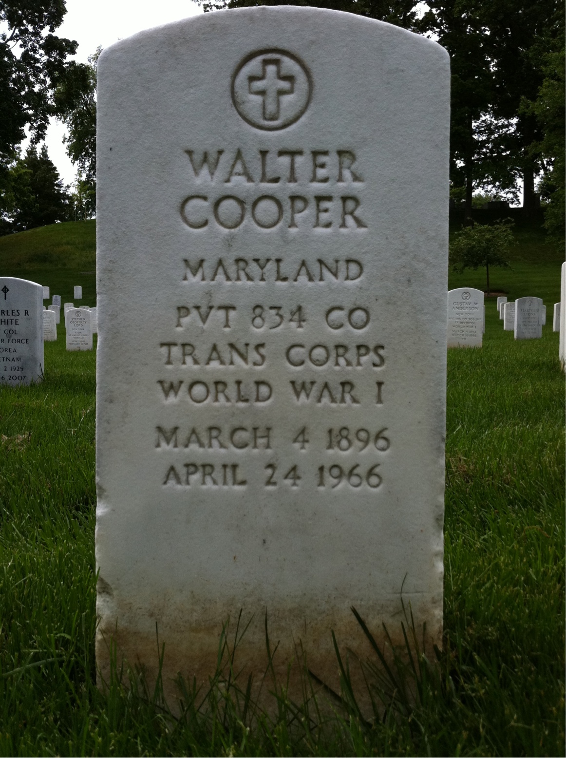 Walter A Cooper